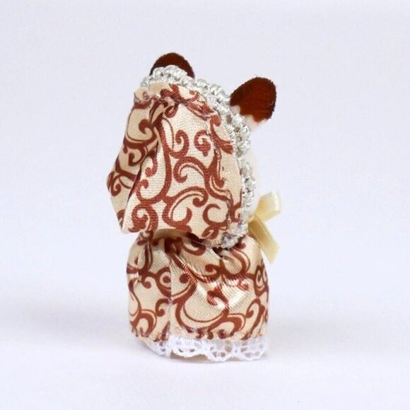 Calico Critters Sylvanian Families C-74 Chocolate Rabbit Baby - Anniversary Ed - Picture 7 of 7